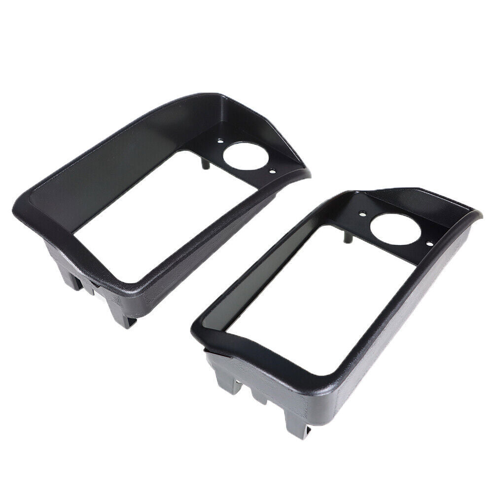 Black Headlight Bezels Driver #1016880 1016879 For 1993-UPClub Car Golf Cart DS