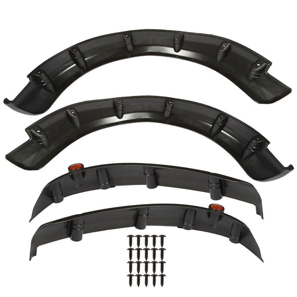 Front And Rear Fender Flares For 2008-2015 EZGO RXV Gas And Electric Golf Carts