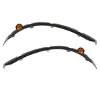 Front And Rear Fender Flares For 2008-2015 EZGO RXV Gas And Electric Golf Carts