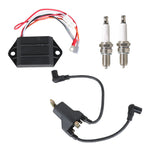 Ignition Coil CDI Ignitor AC Spark Plug For EZGO Golf Cart 4 Cycle Gas 72562-G01