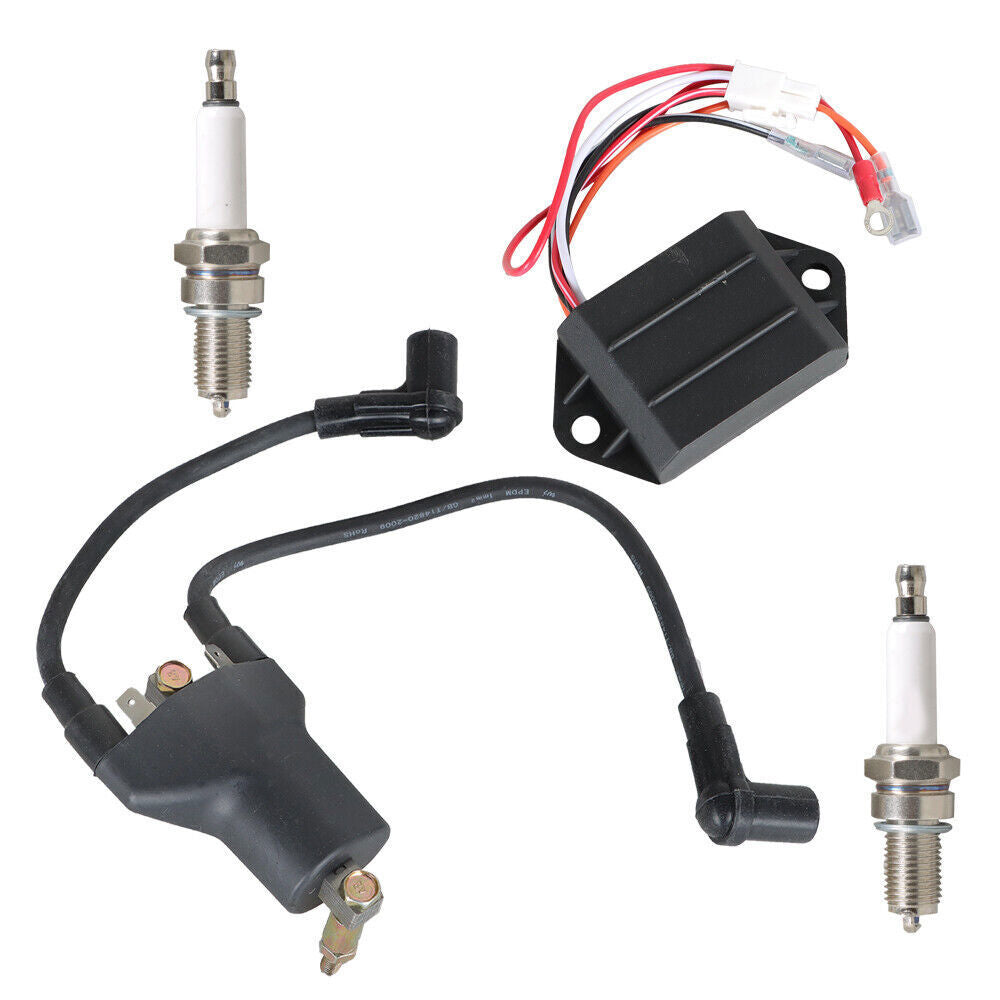 Ignition Coil CDI Ignitor AC Spark Plug For EZGO Golf Cart 4 Cycle Gas 72562-G01