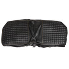 4Pcs Black Front & Rear Seat Covers For EZGO Medalist TXT 1994-2013 Golf Carts