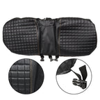 4Pcs Black Front & Rear Seat Covers For EZGO Medalist TXT 1994-2013 Golf Carts