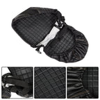 4Pcs Black Front & Rear Seat Covers For EZGO Medalist TXT 1994-2013 Golf Carts