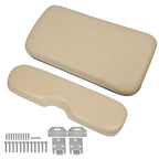 W/ Hardware Front Seat Cushion For E-Z-GO Medalist TXT 1994-2013 Models -Tan
