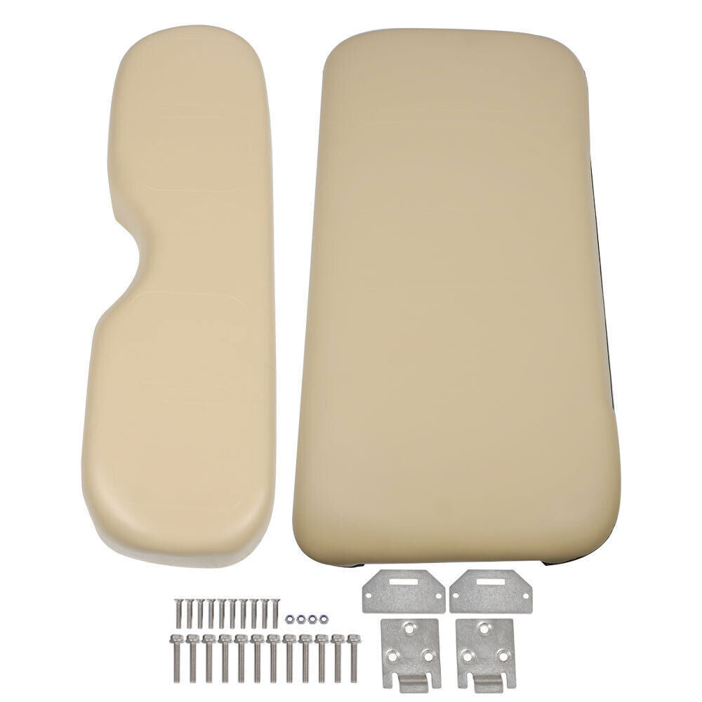 W/ Hardware Front Seat Cushion For E-Z-GO Medalist TXT 1994-2013 Models -Tan