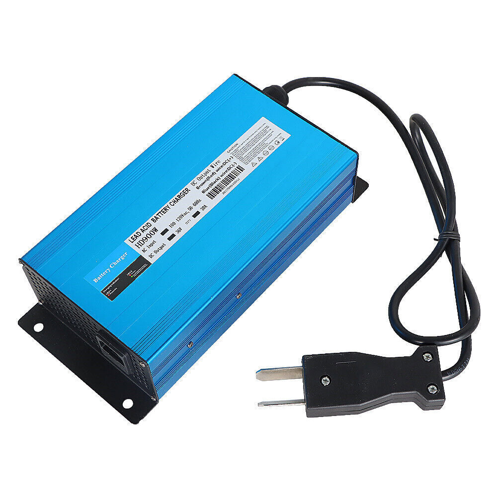 For Club Car, EZGO,Yamaha 36V 20A Crowfoot Plug Battery Charger Golf Cart
