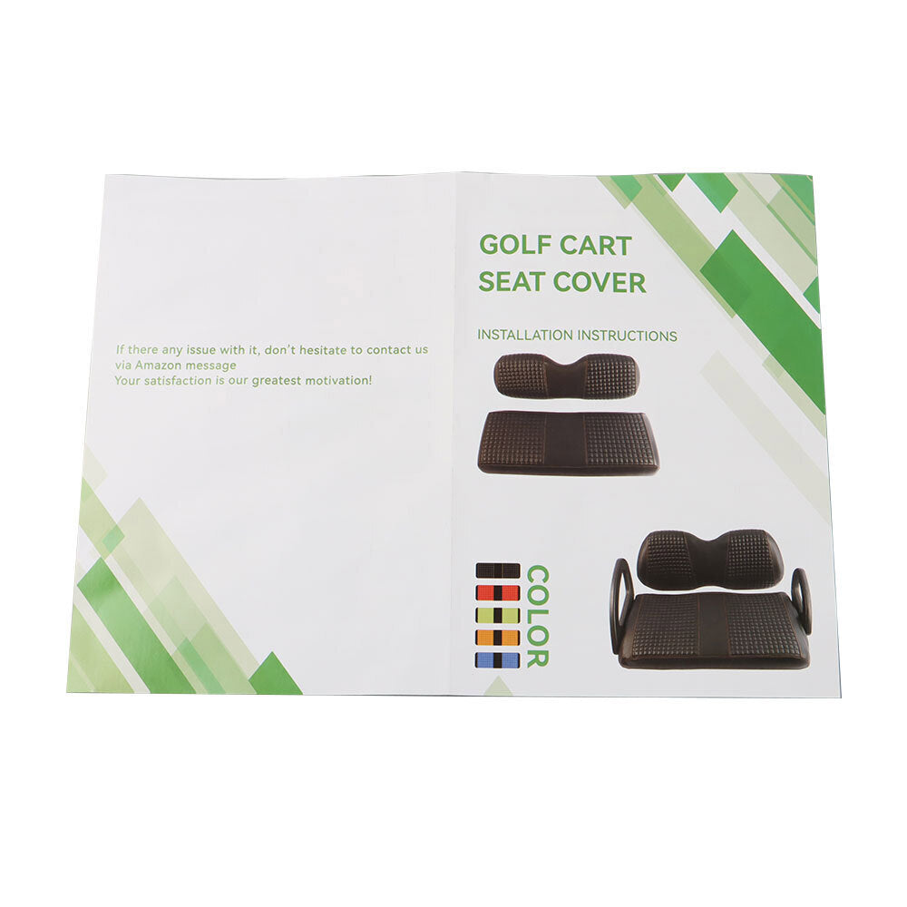 For Yamaha Drive/Drive 2 2007-UP Front And Rear Seat Covers Golf Cart -Blue 4Pcs