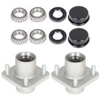 Front Hub Assembly Wheel Hub ×2 For EZGO TXT/ Medalist G/E Golf Cart 1976-2001.5