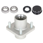 Front Hub Assembly Wheel Hub ×2 For EZGO TXT/ Medalist G/E Golf Cart 1976-2001.5