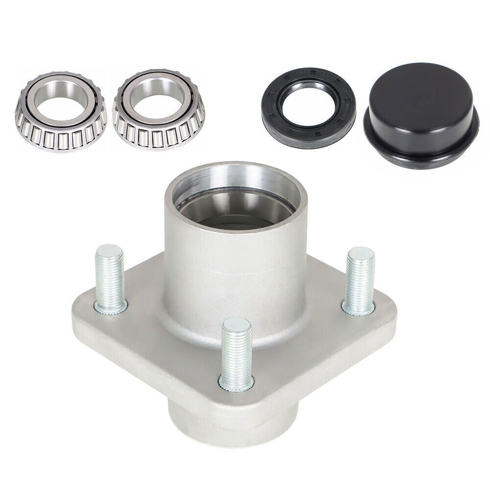 Front Hub Assembly Wheel Hub ×2 For EZGO TXT/ Medalist G/E Golf Cart 1976-2001.5