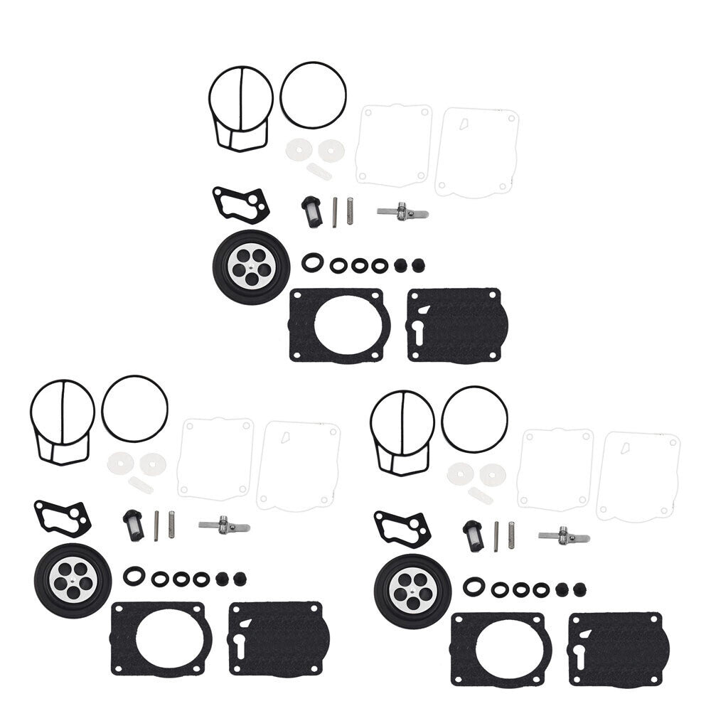Triple Carb Rebuild Kit For SEA-DOO VSP-L 1999-2003 LRV 2000-2003 RX 2000-2003