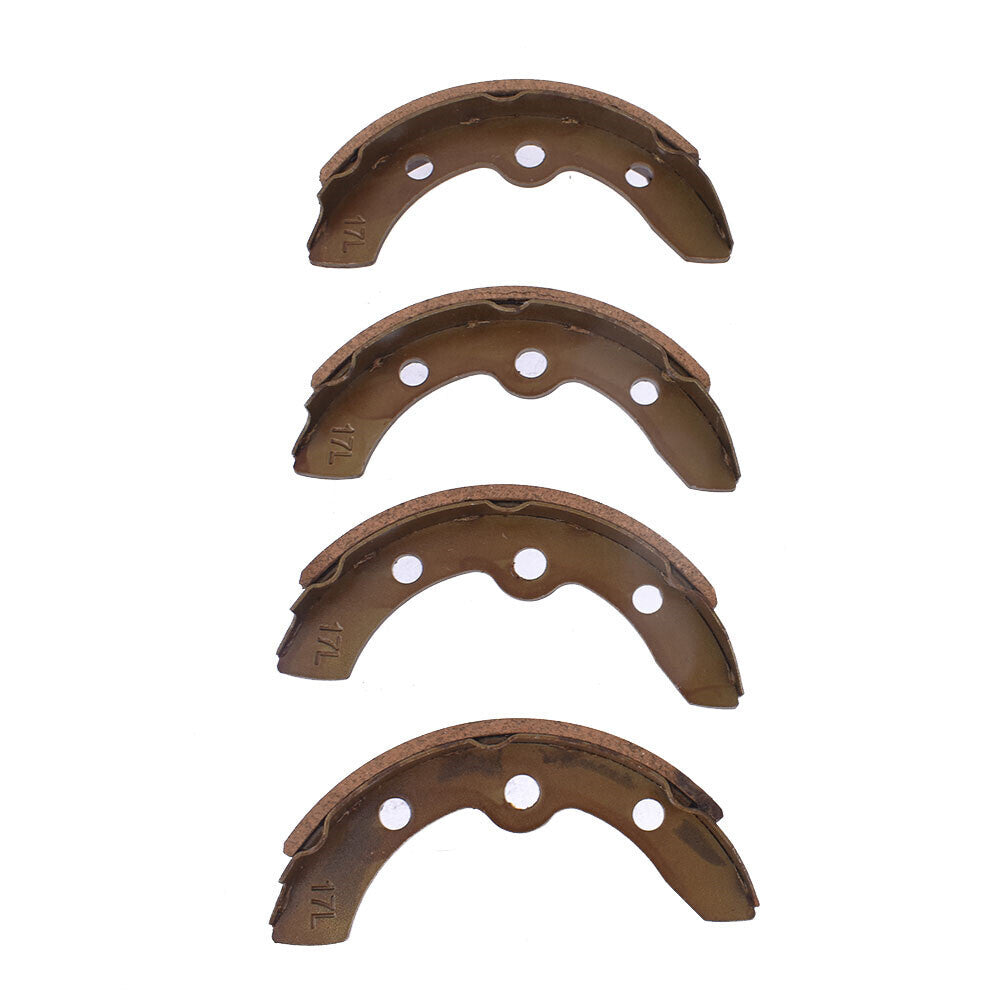 Set Of 4 Rear Brake Shoes For Club Car Golf Cart 1981-1994 G&E Models #1011463