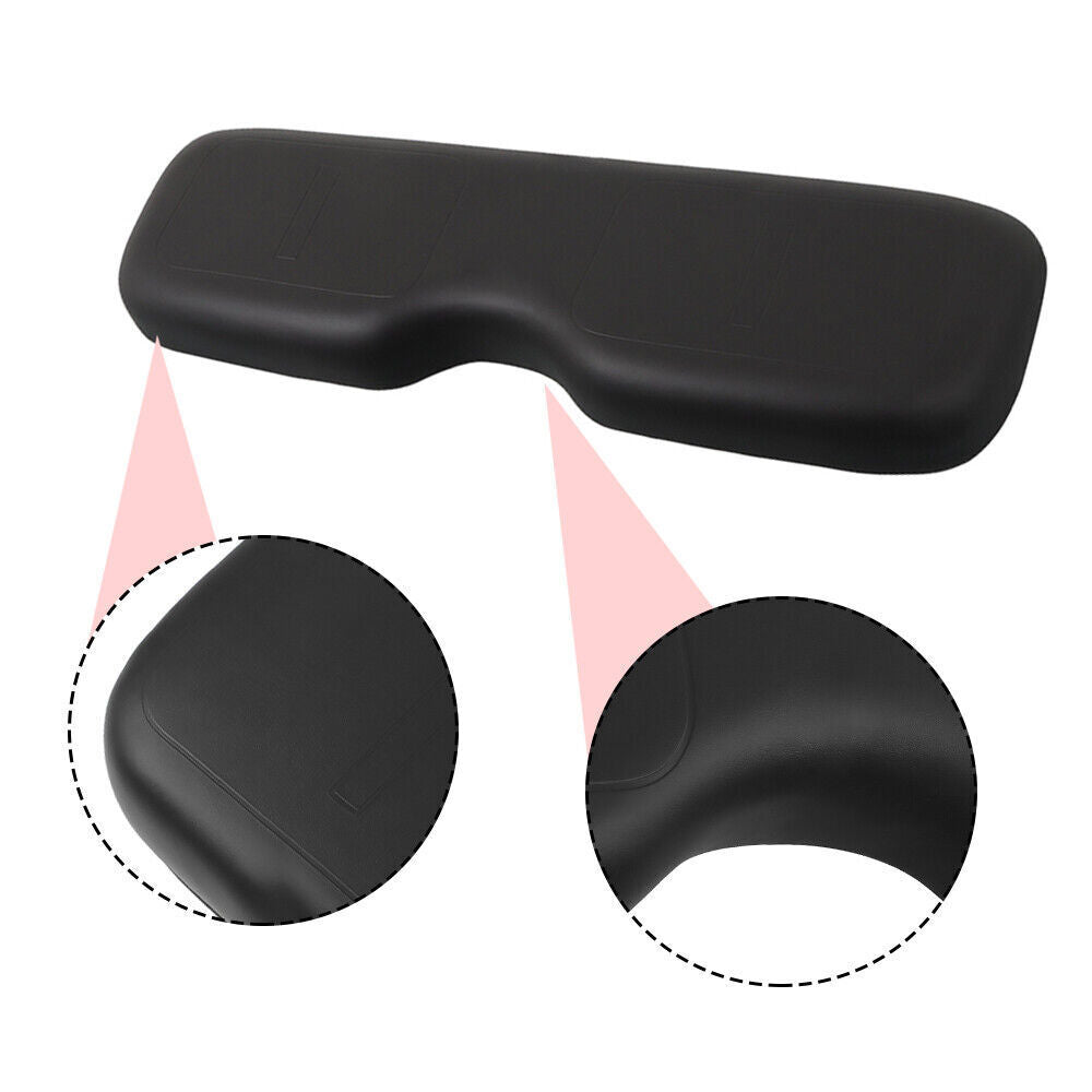 Black Front Seat Cushion with Hardware For EZGO Medalist TXT 1994-2013 Golf Cart