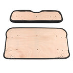 Black Front Seat Cushion with Hardware For EZGO Medalist TXT 1994-2013 Golf Cart