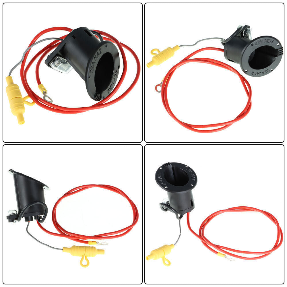 For 1995-Up Club Car 48 Volt Golf Cart #101802101 Charger Receptacle Fuse Kit