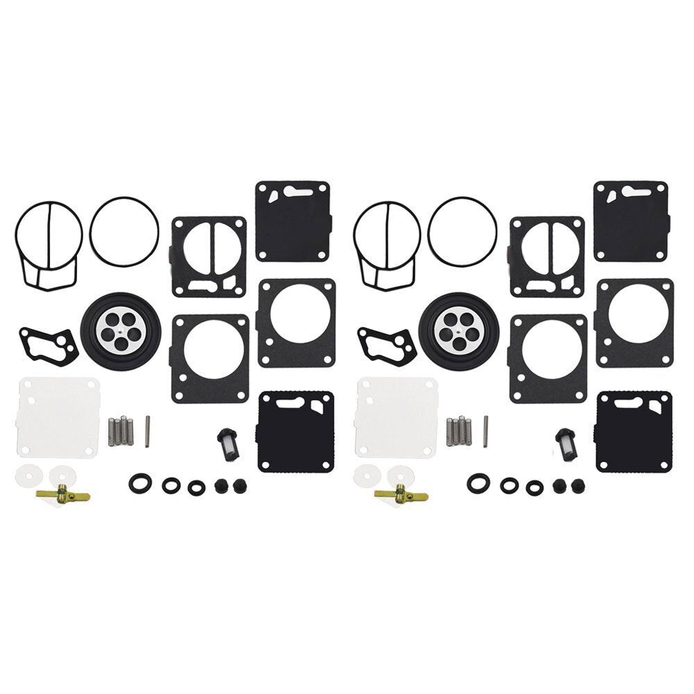 2 sets Carb Rebuild Kit for YAMAHA LX210 LX POLARIS SL650 750 780 SLX TIGERSHA