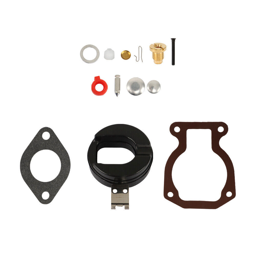 Carburetor 1974-1988 398453 Carb Kit w/ Float For Johnson Evinrude 9.9 HP 15 HP