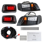 12V Headlight & Tail Light For EZGO TXT 96-13 Adjustable FULL LED LIGHT KIT, LED