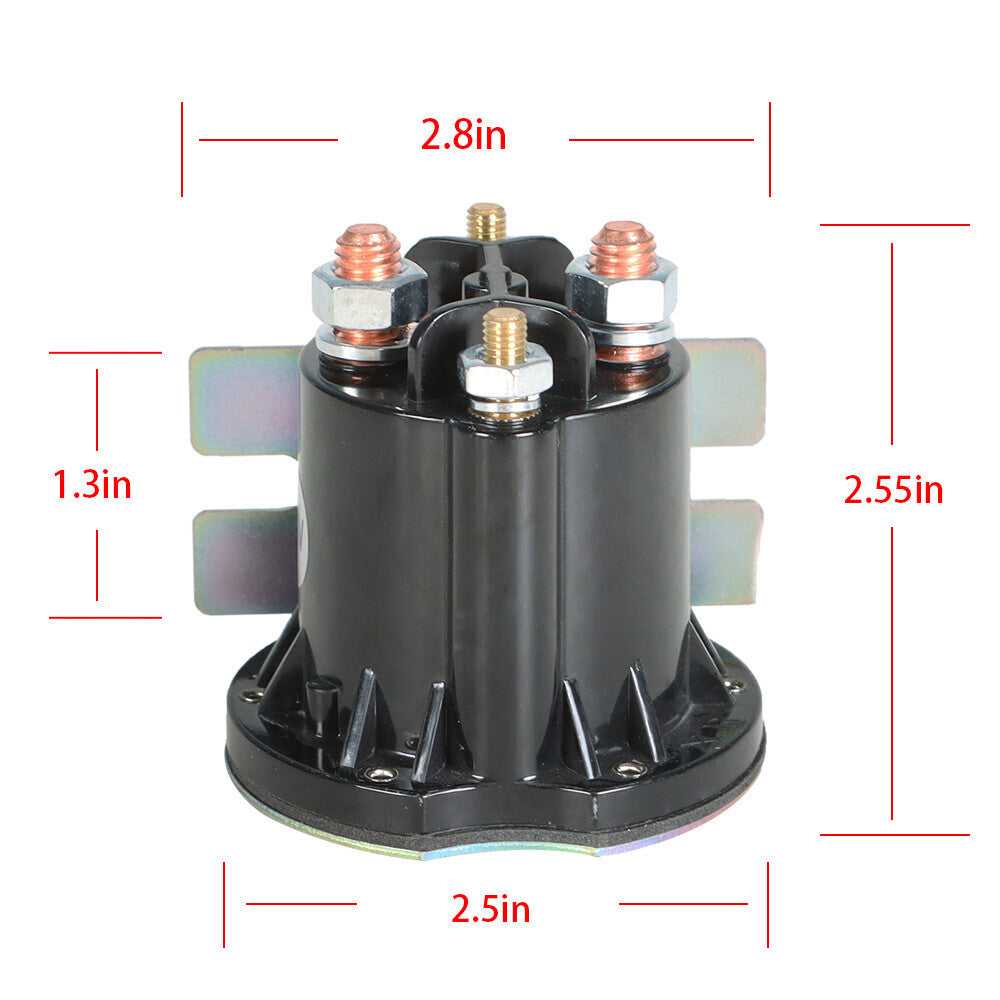 FOR EZGo TXT Golf Cart Part 4 Terminal Solenoid Electric 48 Volt 2010+ 612711