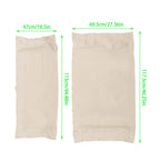 Front Seat Cover Precedent Golf Carts For Club Car - White Bottom And Backrest