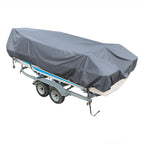 Heavy Duty Fabric Waterproof 90"  V Hull Boat Cover 14 15 16Ft  210D