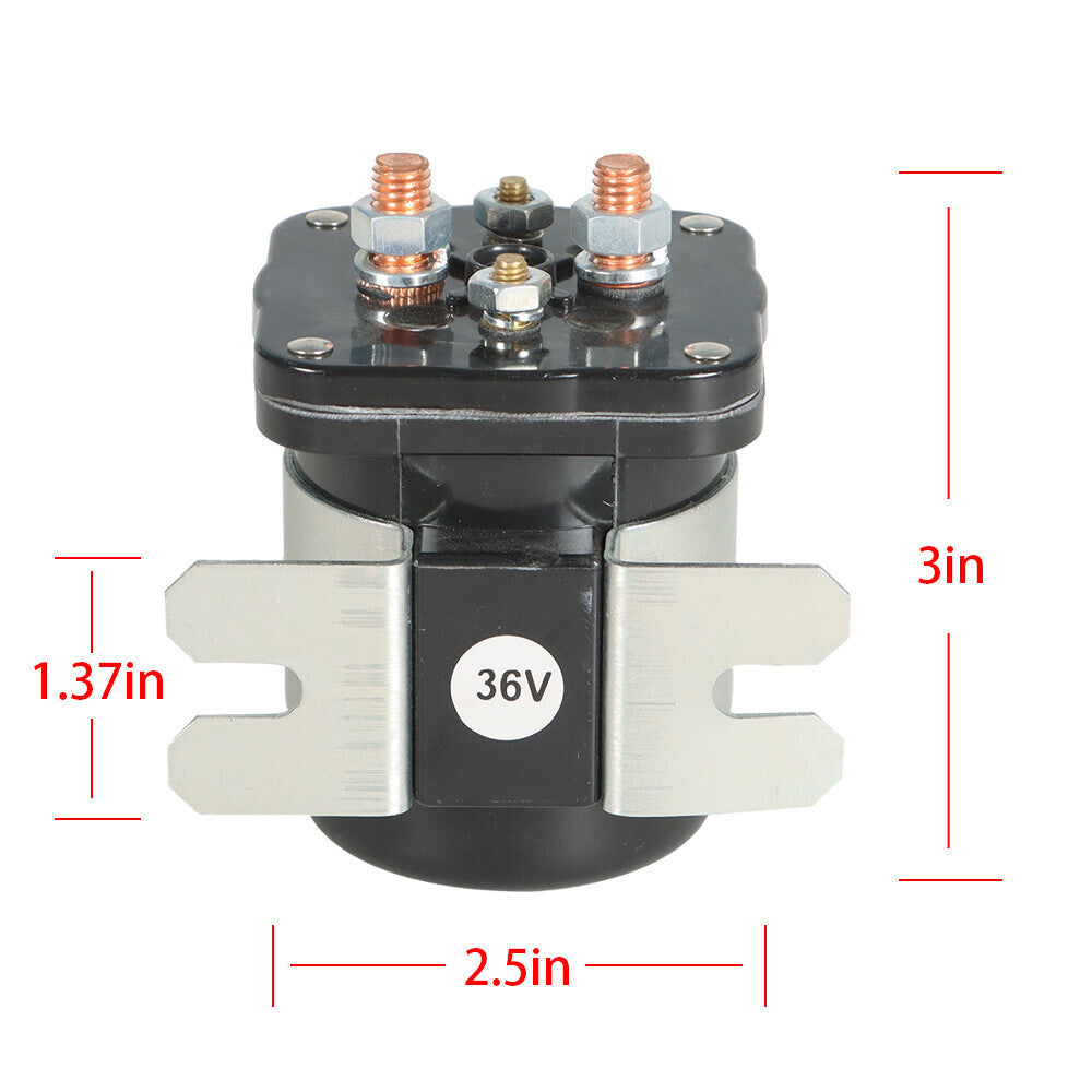 36V 200 Amp Solenoid for Yamaha G4 G8 G9 G11 G16 586-117111 DC Power Solenoid,