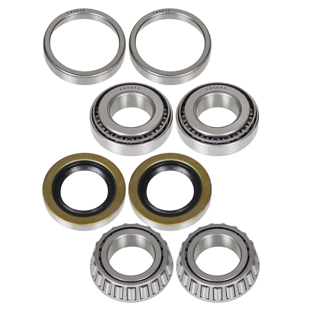 Golf Cart Front Wheel Hub Bearings & Seal 2 pack For EZGO 1976 - UP