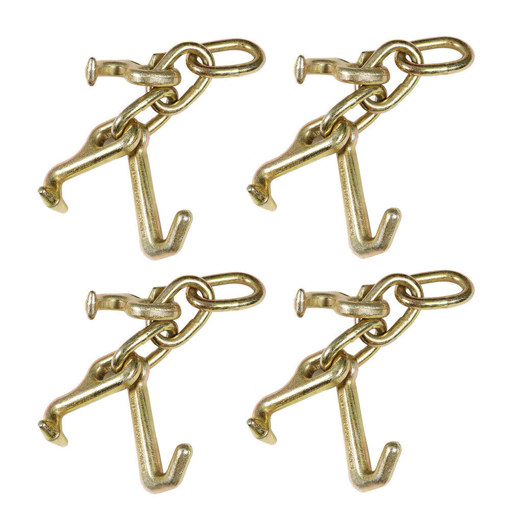 4 RTJ Cluster Hook Tow Truck Car Hauler Trailer Auto Body Frame Hook WLL 4,700lb