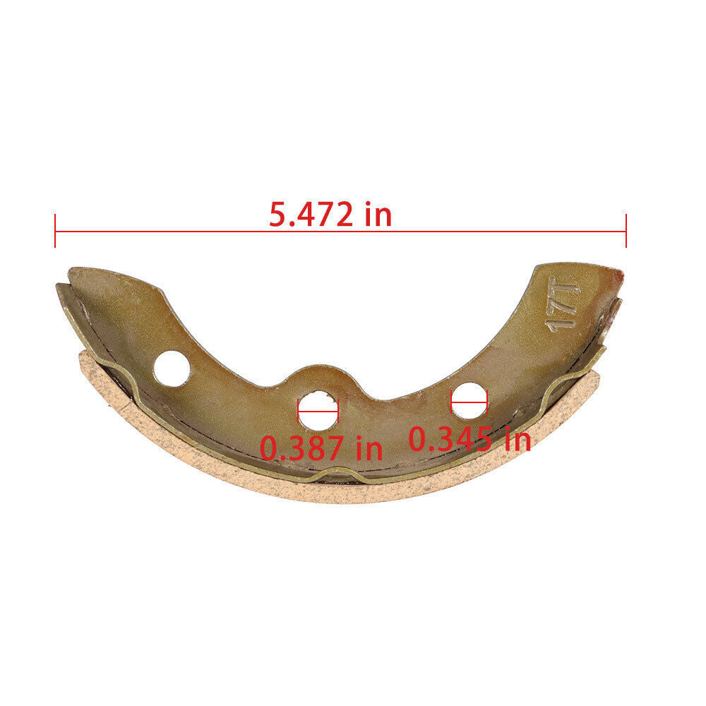 GOLF CART BRAKE SHOES AND SPRING KIT FOR CLUB CAR 1995-UP DS & PRECEDENT 2004+