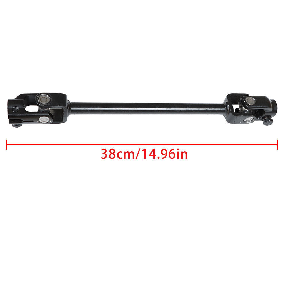 For 110cc Go Kart Cart Steering Wheel Kit Gear Rack Pinion Shaft Set Adjustable