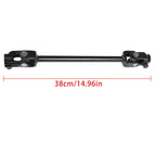 For 110cc Go Kart Cart Steering Wheel Kit Gear Rack Pinion Shaft Set Adjustable