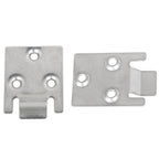2 Sets of Seat Hinge Bottom and Plate for EZGO TXT Medalist Golf Cart (1995-up)