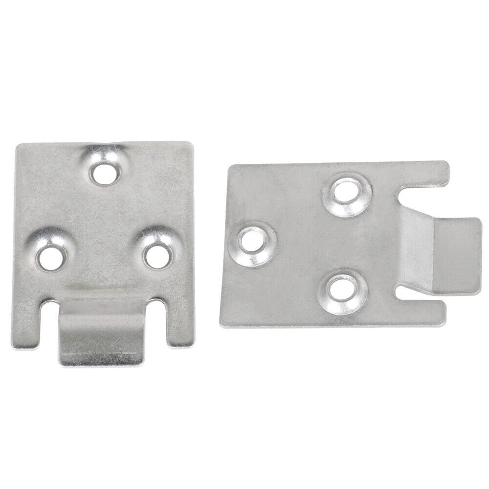 2 Sets of Seat Hinge Bottom and Plate for EZGO TXT Medalist Golf Cart (1995-up)