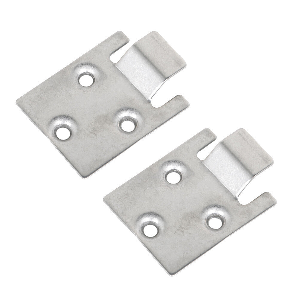 2 Sets of Seat Hinge Bottom and Plate for EZGO TXT Medalist Golf Cart (1995-up)