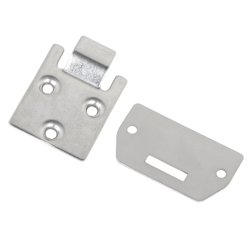 2 Sets of Seat Hinge Bottom and Plate for EZGO TXT Medalist Golf Cart (1995-up)