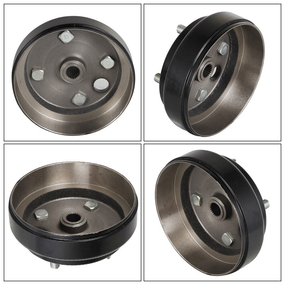 Golf Cart Rear Brake hub Drums Brake Shoe Kit For EZGO Electric TXT 96+ 70795G01