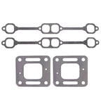 Exhaust Manifold Gasket For Mercruiser 5.0 5.7 350 Mag Riser Block v8 Elbow Kit