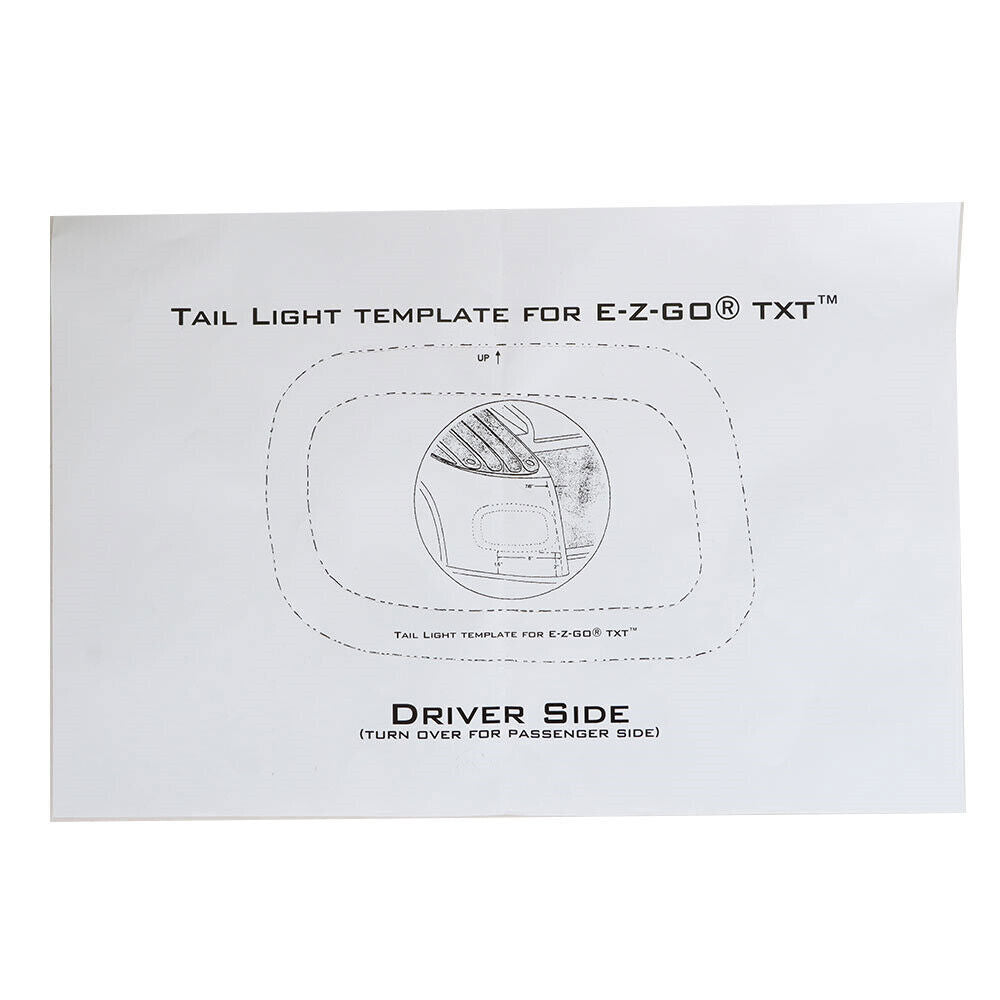 BASIC FULL LED LIGHT KIT For EZGO TXT, PDS, DCS  ELECTRIC & GAS 1996-2013