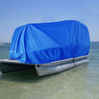 Boat Cover 21' 22' 23' 24' Waterproof Trailerable Heavy Duty Pontoon Beam 102"