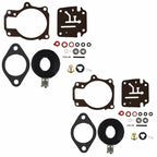 2 Carburetor Rebuild Kit For Johnson Evinrude 45HP 48HP 50HP 55HP 60HP 65HP