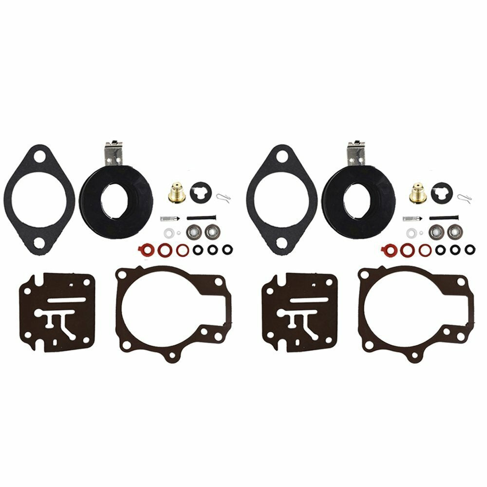 2 Carburetor Rebuild Kit For Johnson Evinrude 45HP 48HP 50HP 55HP 60HP 65HP