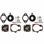 2 Carburetor Rebuild Kit For Johnson Evinrude 45HP 48HP 50HP 55HP 60HP 65HP
