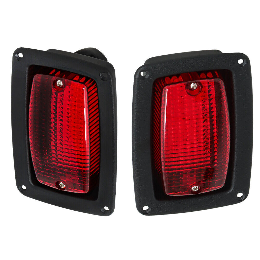 FOR Club Car DS Golf Cart LED Tail Light Kit, 3 Wire Rear Taillights 1982-up