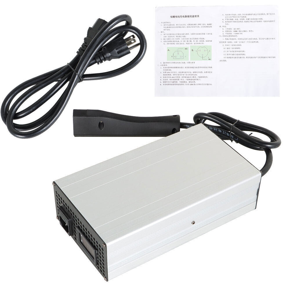 EZGO RXV 48V 15A Smart Battery Charger 3-Pin Plug