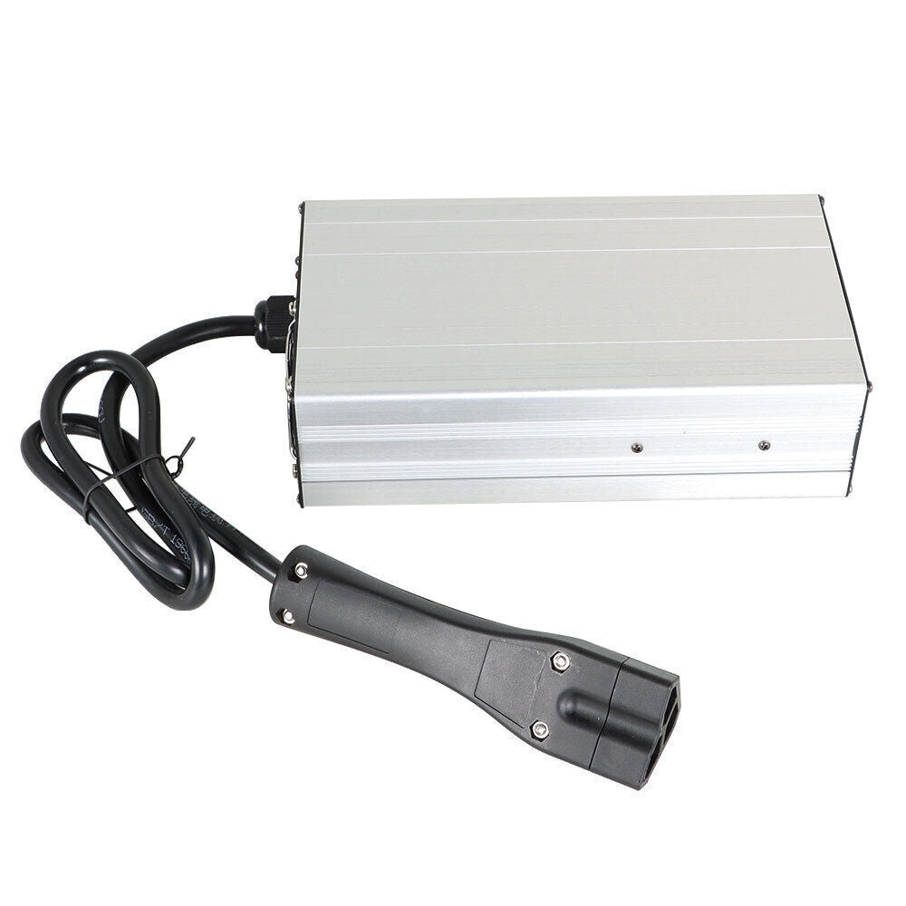 For Club Car EzGo Yamaha Golf Cart 48V 15A Battery Charger with RXV Plug/LED