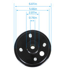 Rear Wheel Brake Drum Hub for Ezgo TXT Golf Cart W/ Small Spline 19186-G1P