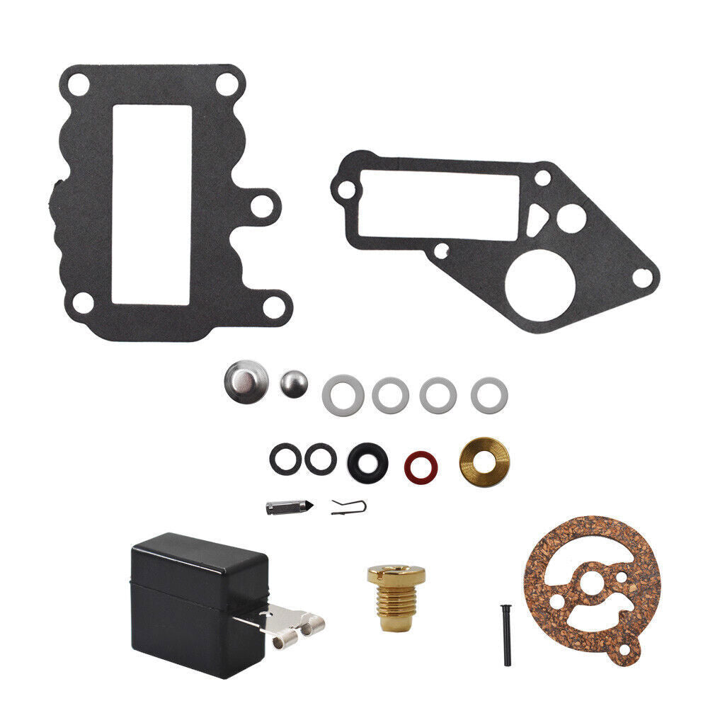 FOR Johnson Evinrude OE Outboard 9.5 Carb Kit w Float 382048 BRP/OMC Carburetor