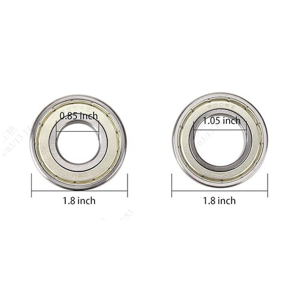 For Yamaha G2,G6,G8,G9,G14,G16,G22,G29 Golf Cart Front Wheel Bearings & Seal Kit