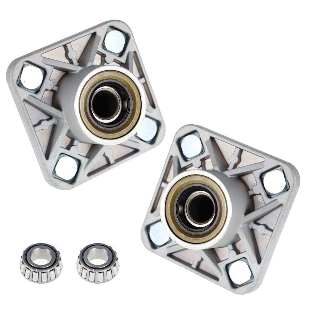 2x Front Wheel Hub Kit Bearings Seals For Club Car DS 1982-2002 Golf Cart Models